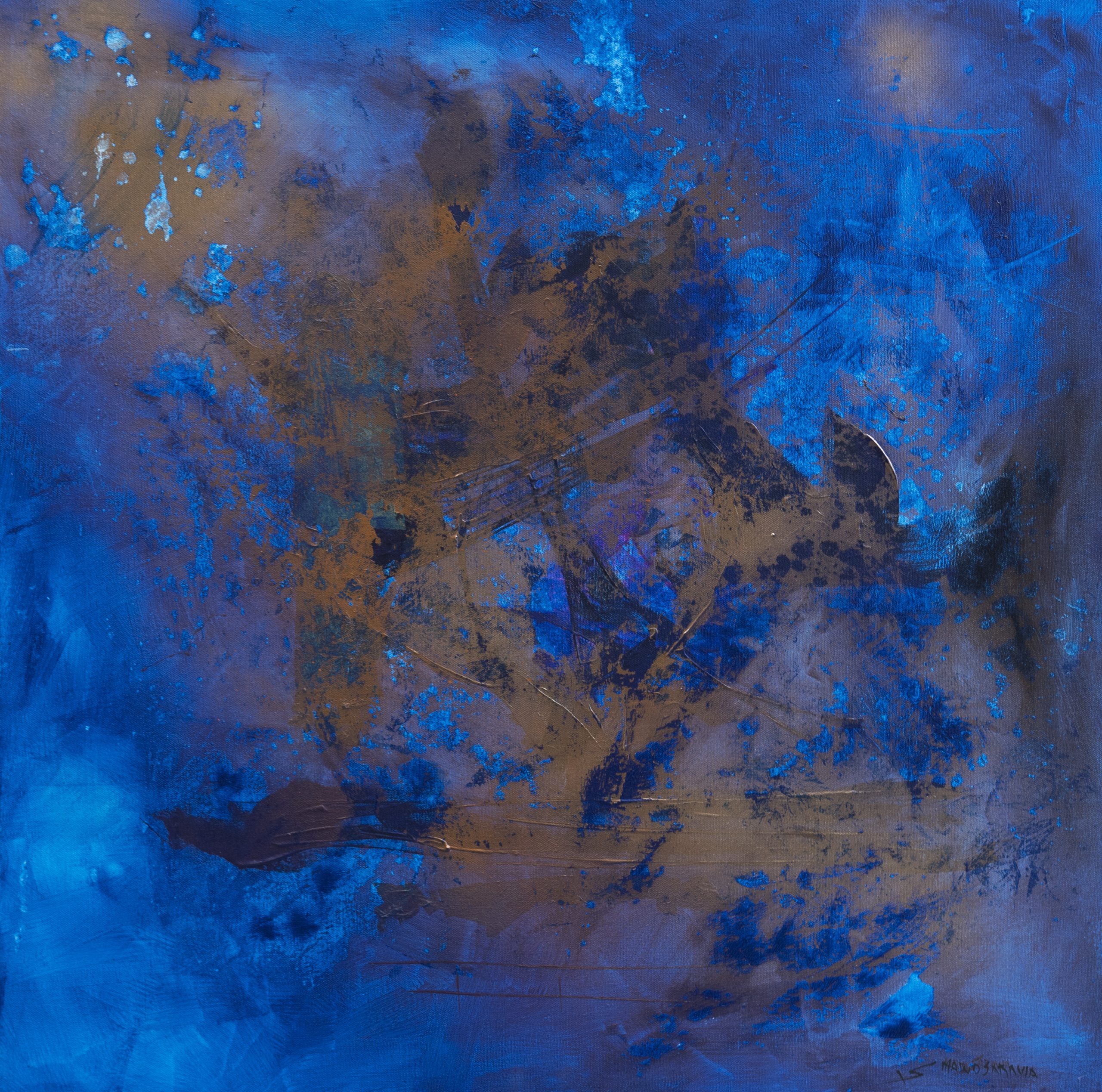 Atelier Mario Saravia, cat. dominante bleue