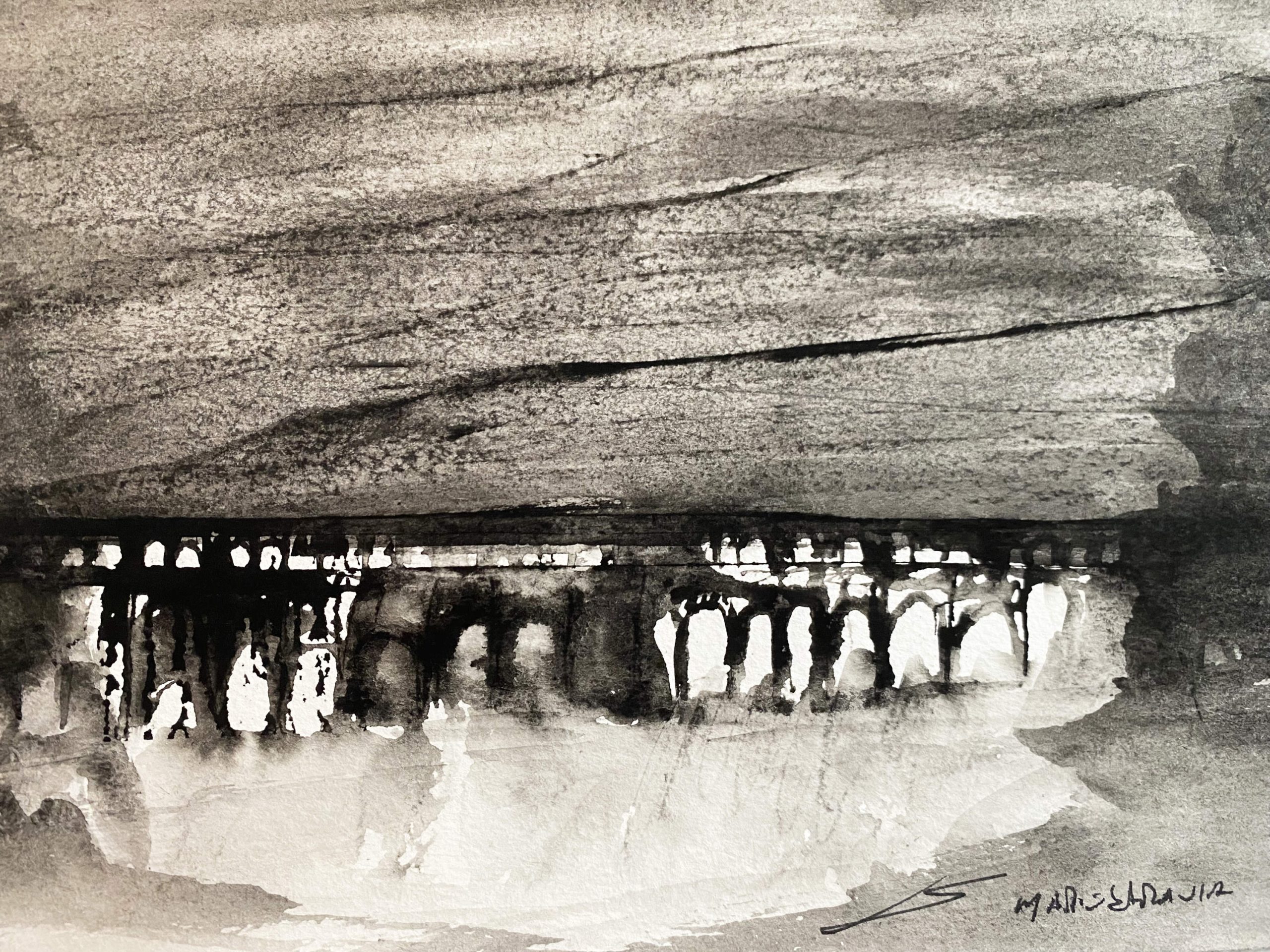 Atelier Mario Saravia, Paysage surréaliste