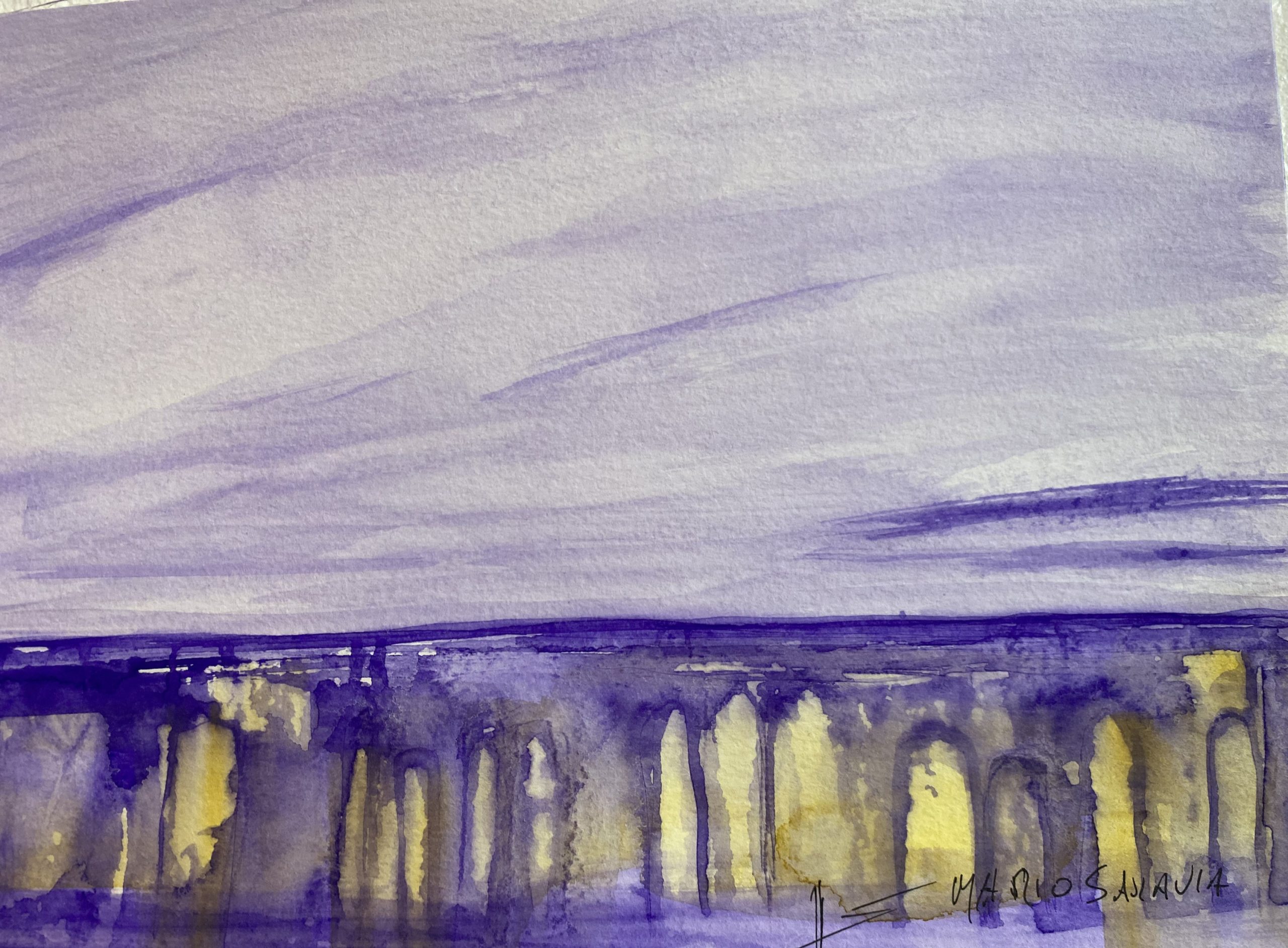 Atelier Mario Saravia, Gouache