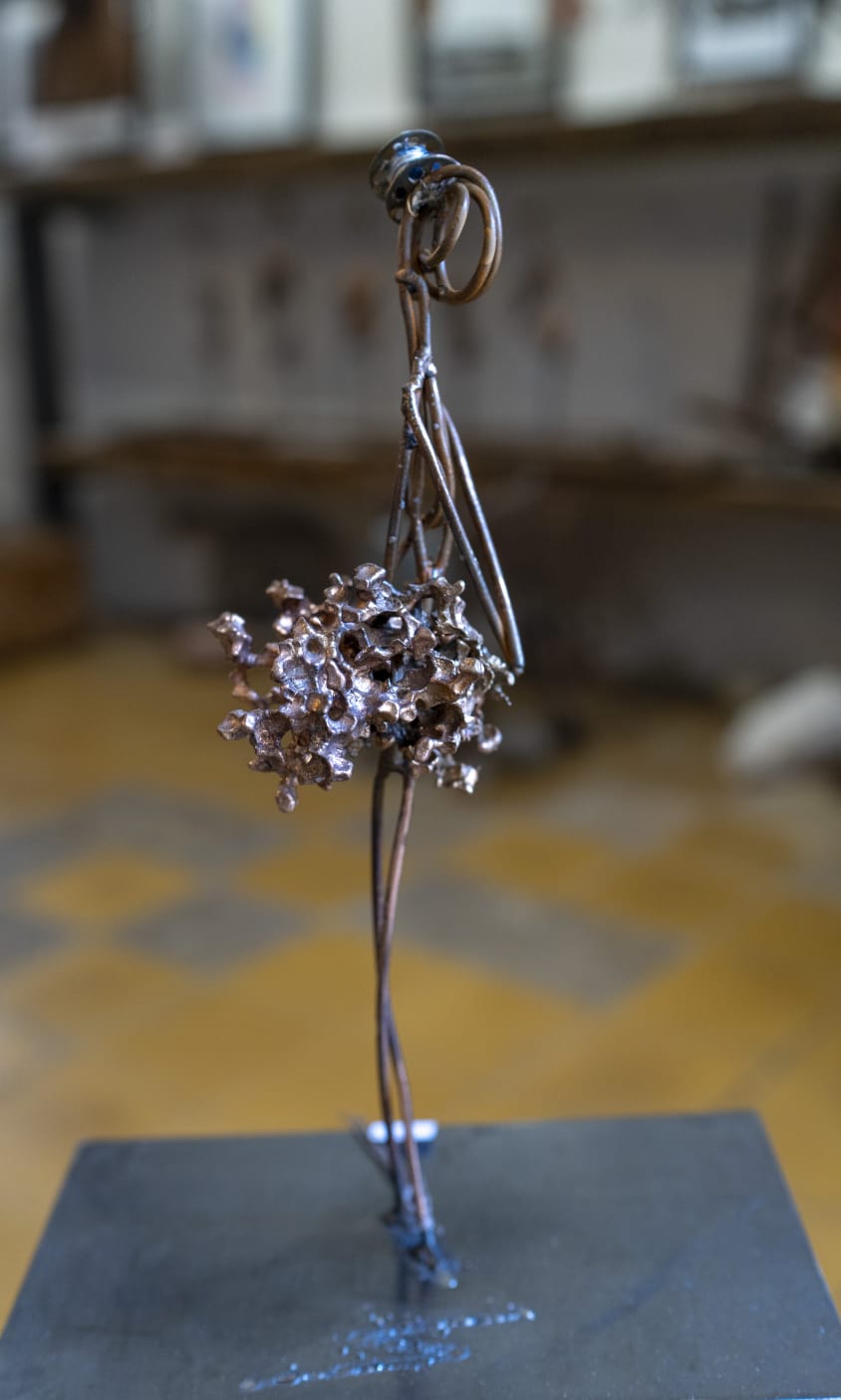 Atelier Mario Saravia, sculpture Danseuse