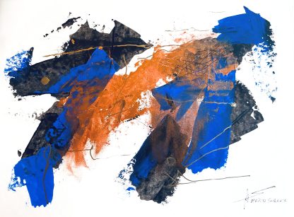 Atelier Mario Saravia, Gouache abstraite