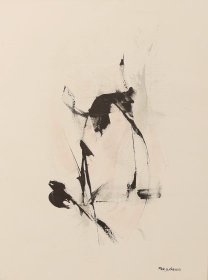 Atelier Mario Saravia, peinture abstraite